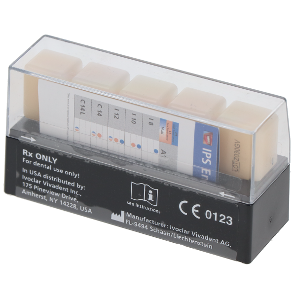 IPS Empress CAD, for CEREC and inLab Multi Blocks, C14, A2, 5/Pk
